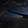 Airplane sunrise